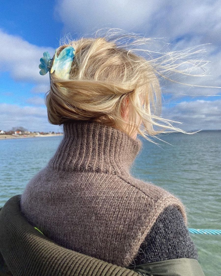 Zipper Neck Petite Knit 5