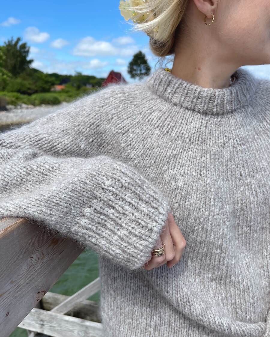 Anleitung für NOVICE SWEATER Chunky Edition (Petite Knit)