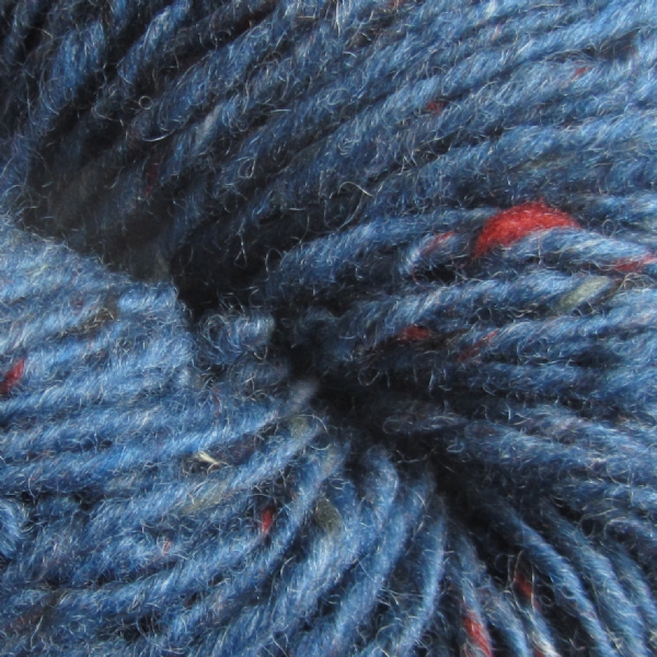 Isager Aran Tweed-Blue