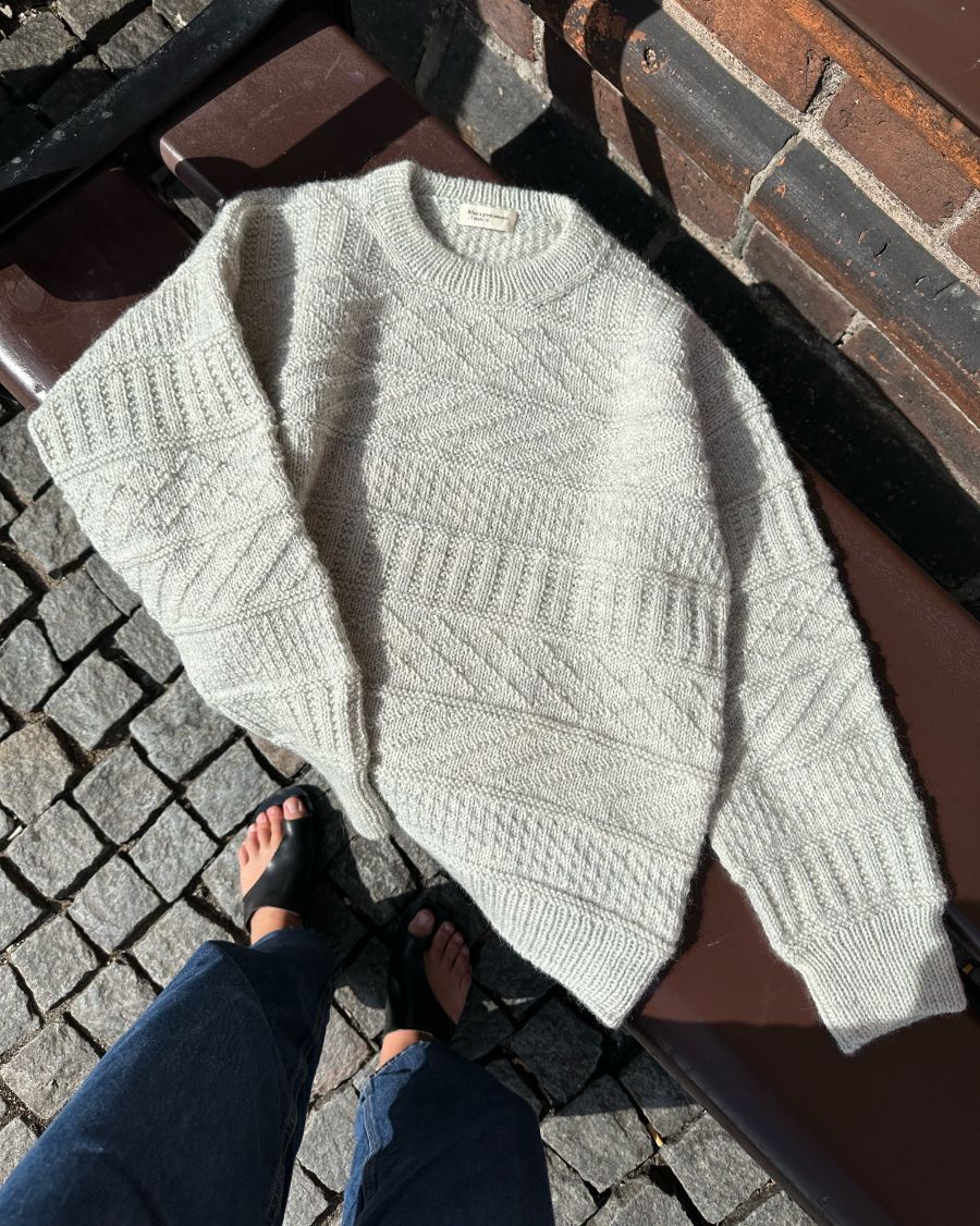 Anleitung für STORM SWEATER (Petite Knit)