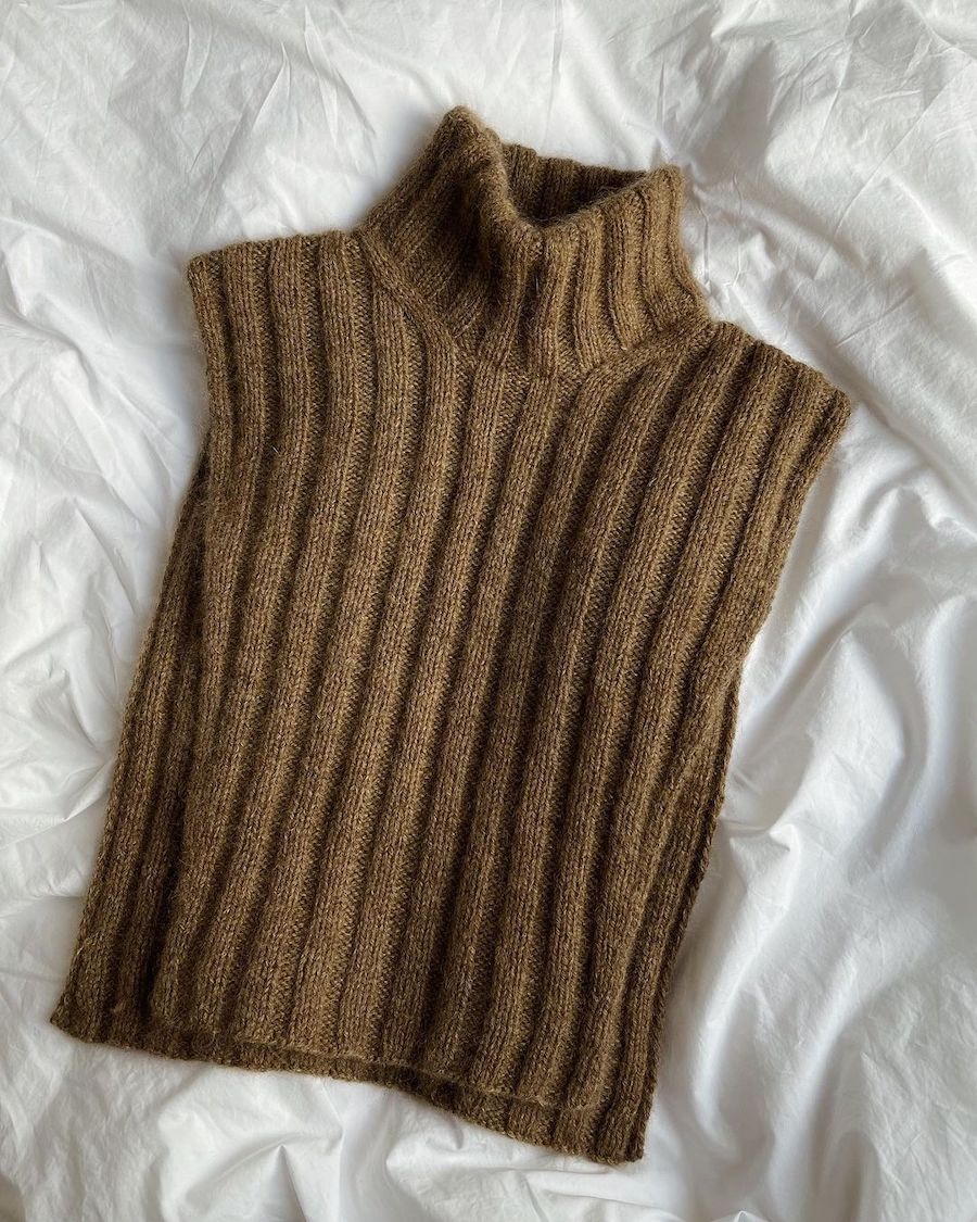 Anleitung für HAZEL NECK (Petite Knit)
