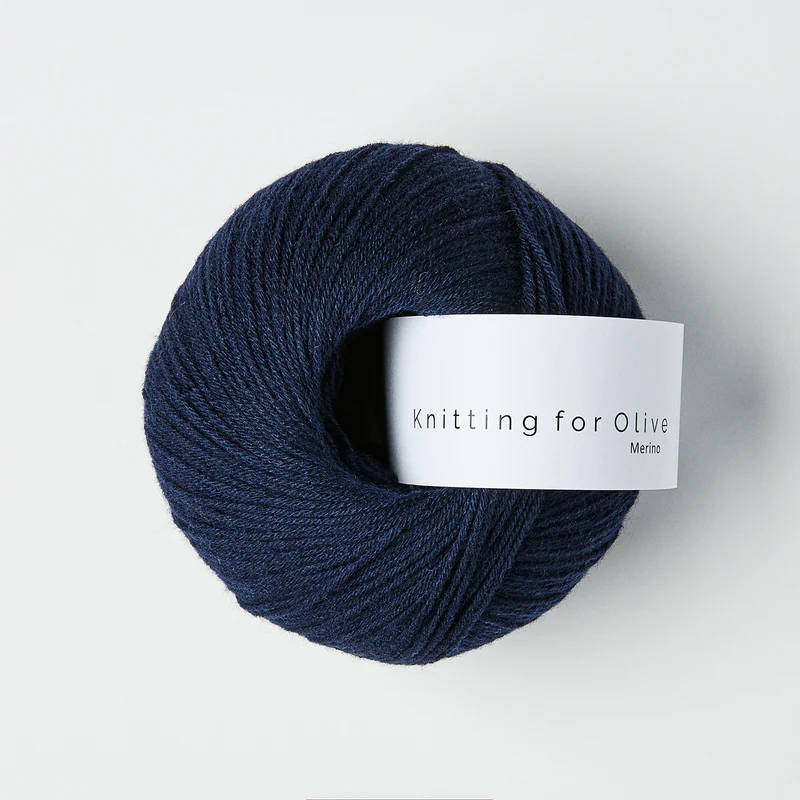 Merino - Marineblå / Navy Blue