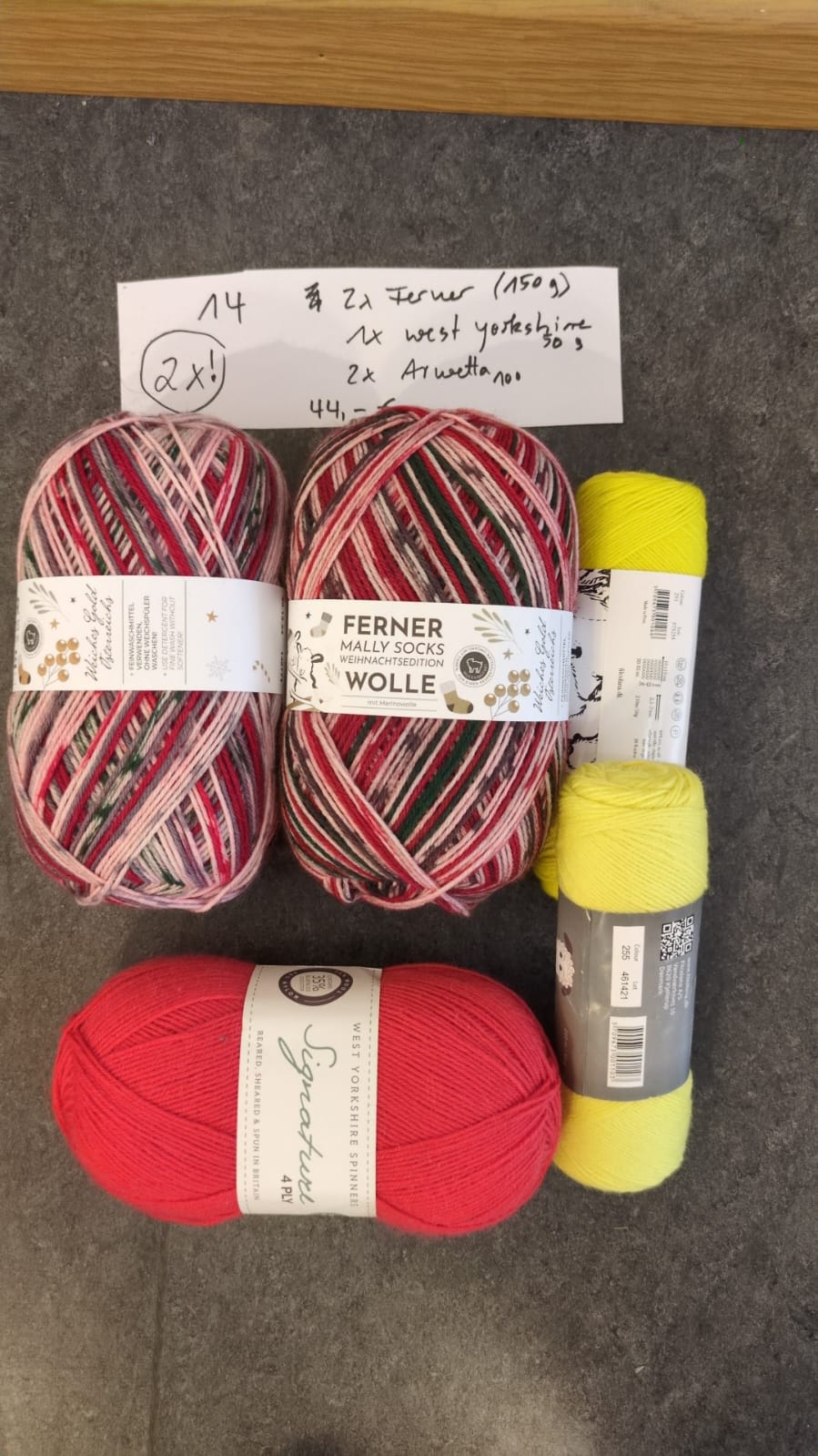 Sockenwolle Reste-Box (SALE)
