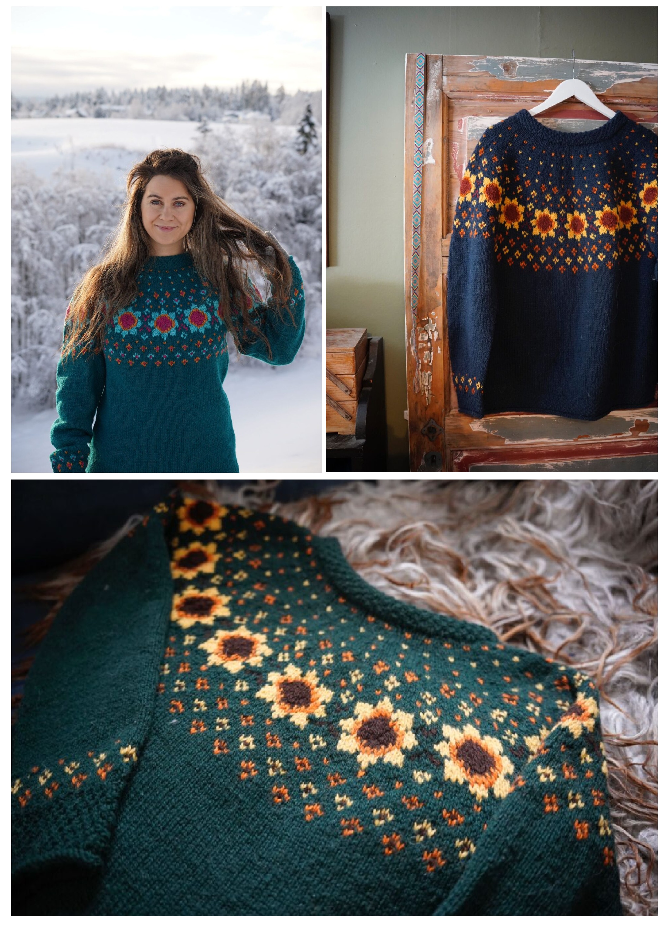 Garnpaket Pullover POKHARA (von Linka Neumann)