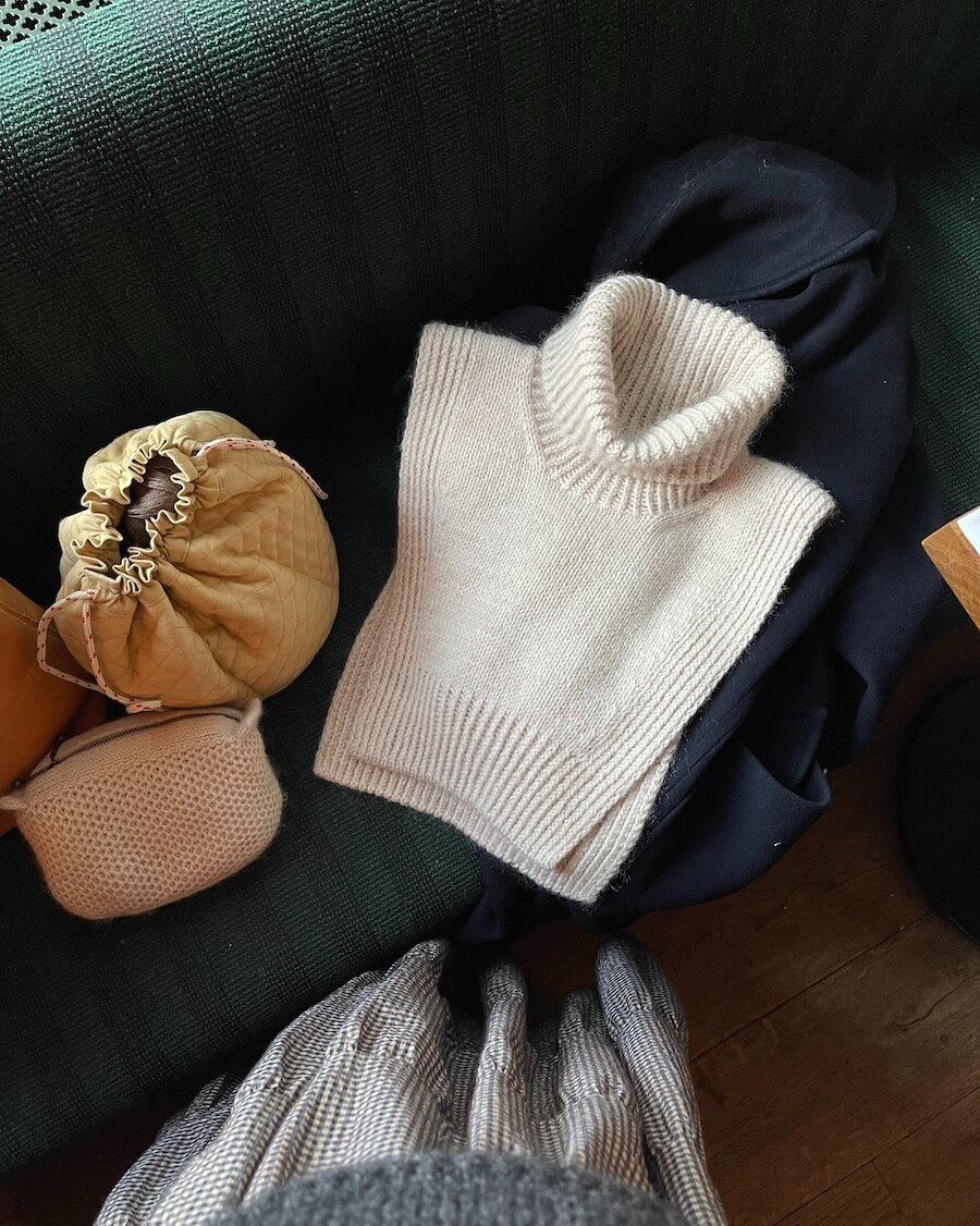 Anleitung für TERRAZZO NECK (Petite Knit)