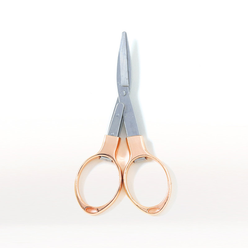 Falt-Schere Rose Gold 9,6 cm