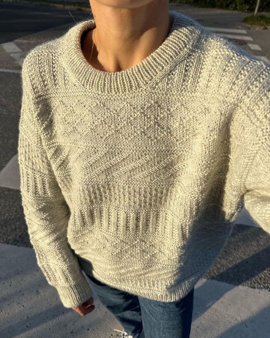 Anleitung für STORM SWEATER (Petite Knit)