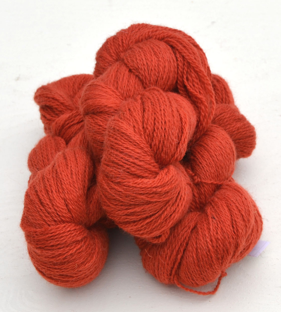 6/2-2111 Brick on white Wool 6/2-2111 Brick on white Wool