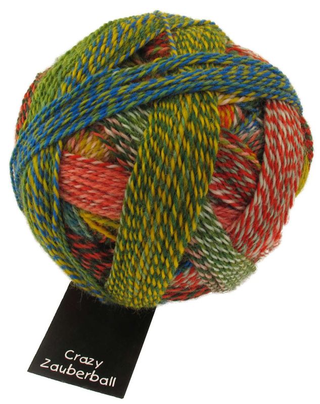 Zauberball® Crazy - 1701 Papagei (Sockenwolle)