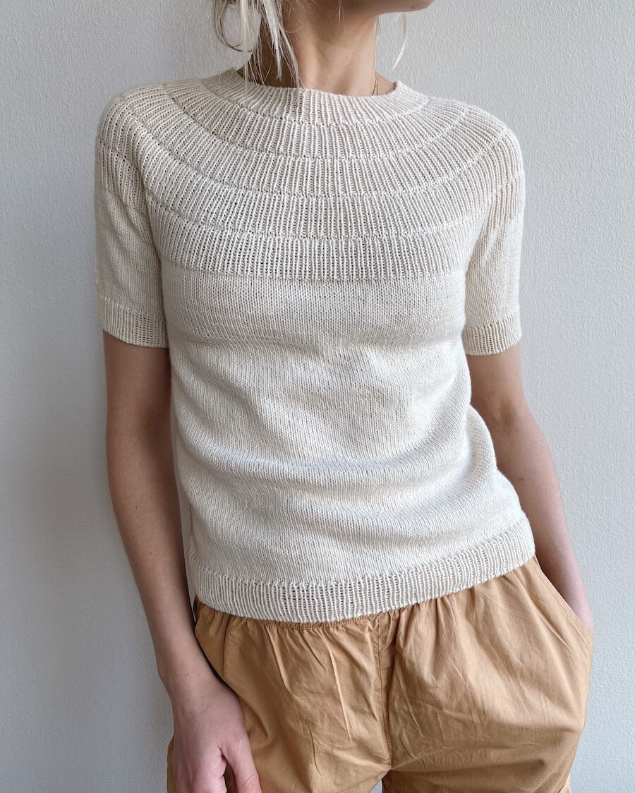 Anleitung für ANKER TEE (Petite Knit)