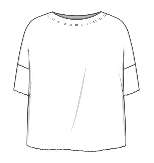 4026 T-Shirt - B-0/118 Gelb-weiß gestreift, versch. Größen