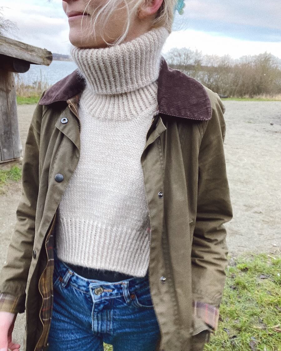 Anleitung für TERRAZZO NECK (Petite Knit)