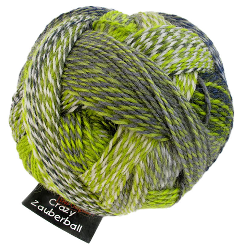 Zauberball® Crazy - 2204 Grüne Woche (Sockenwolle)