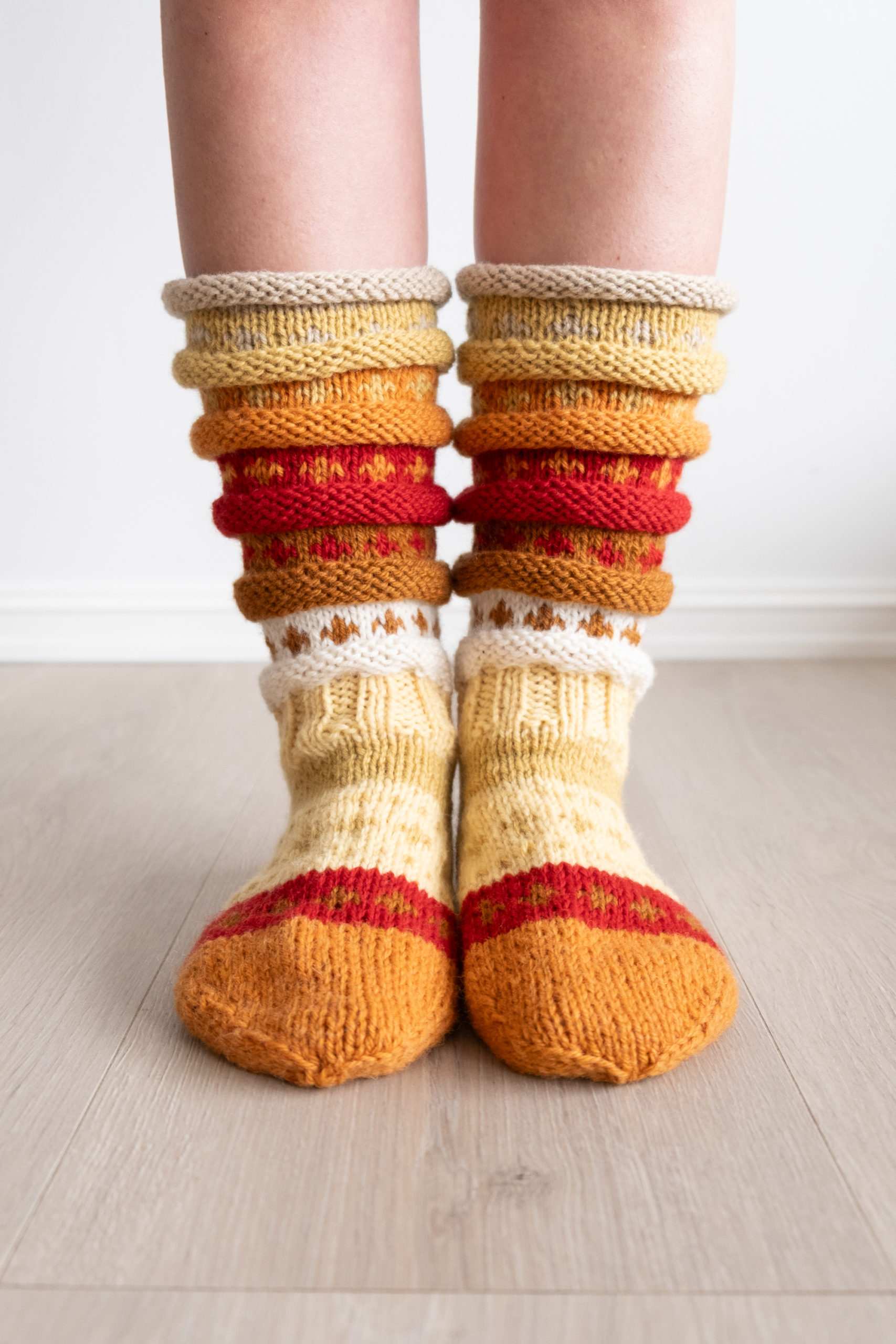 Garnpaket "Solsokken"