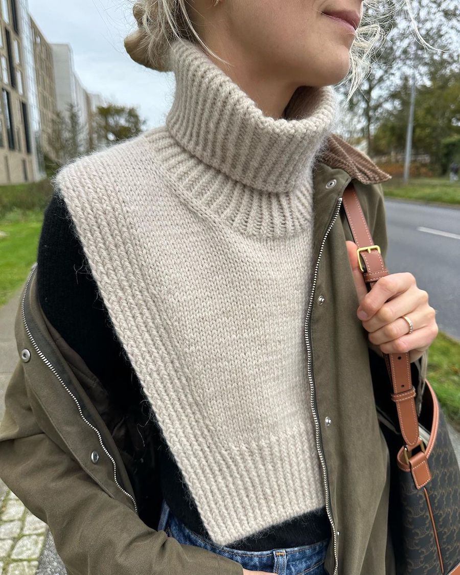 Anleitung für TERRAZZO NECK (Petite Knit)