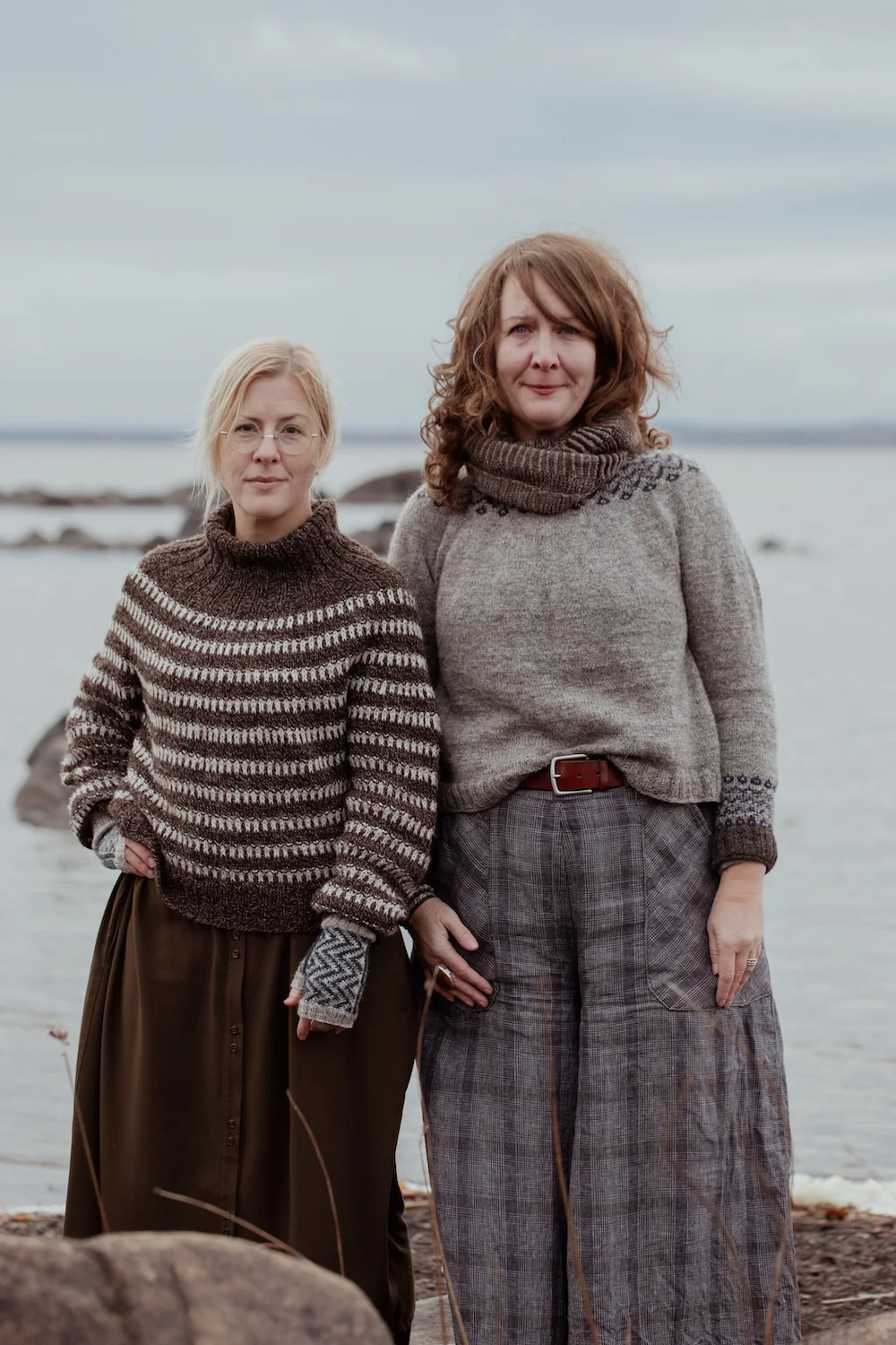 The Island and the Forest: a Knitted Correspondence (Lotta H. Löthgren und Erika Åberg)