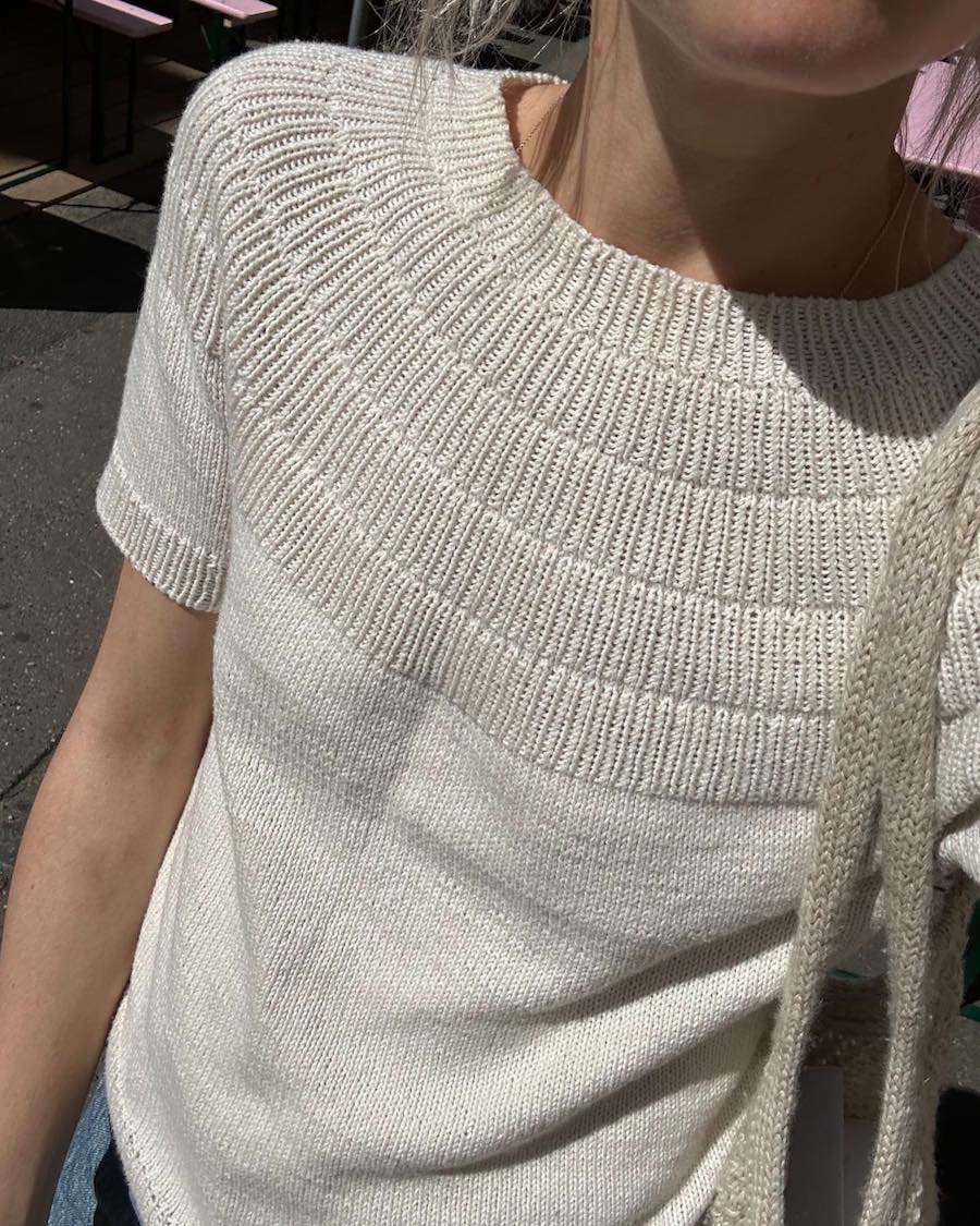 Anleitung für ANKER TEE (Petite Knit)