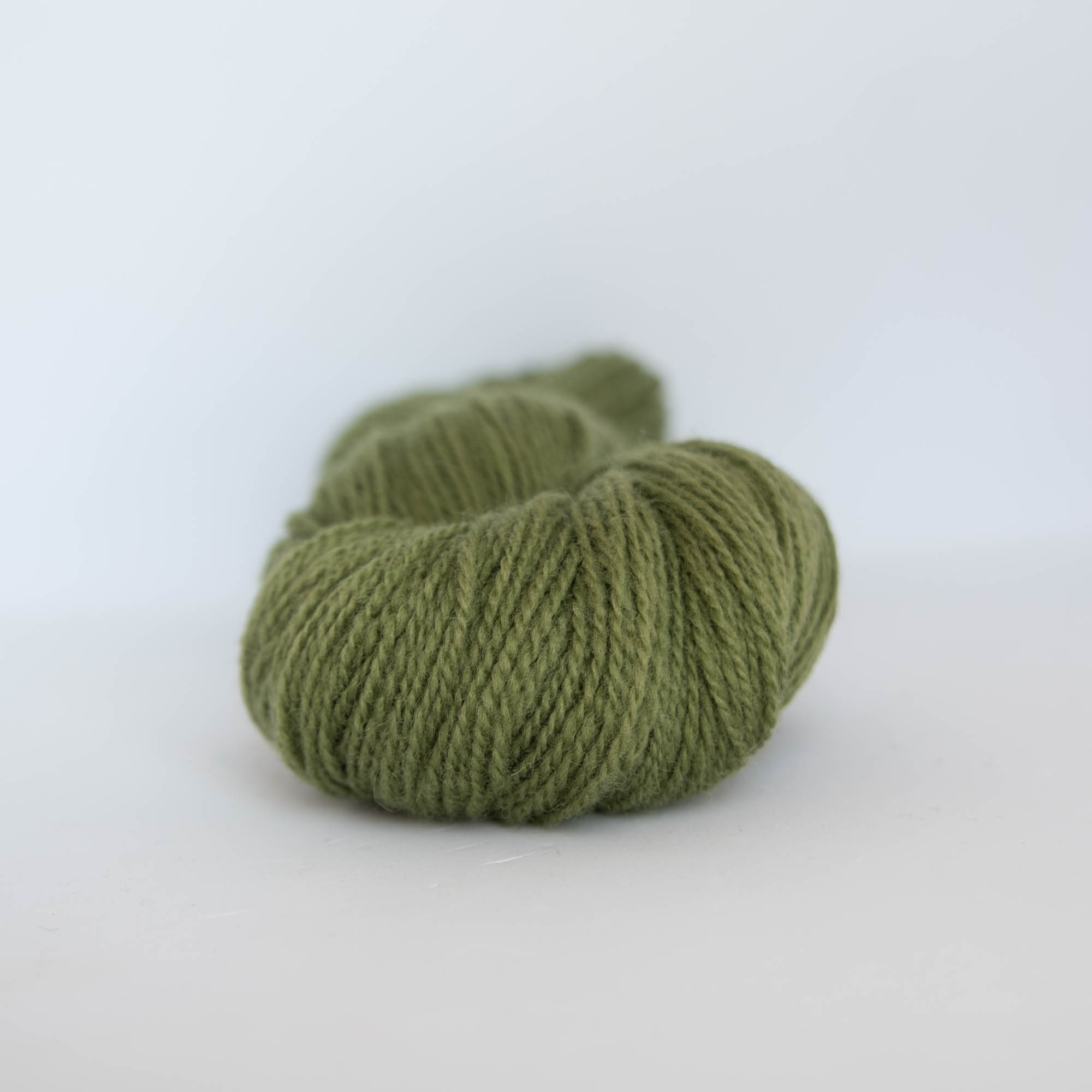 Ask ullgarn - 6090 olivengrønn