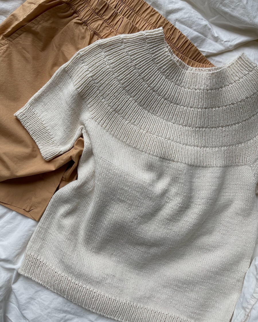 Anleitung für ANKER TEE (Petite Knit)