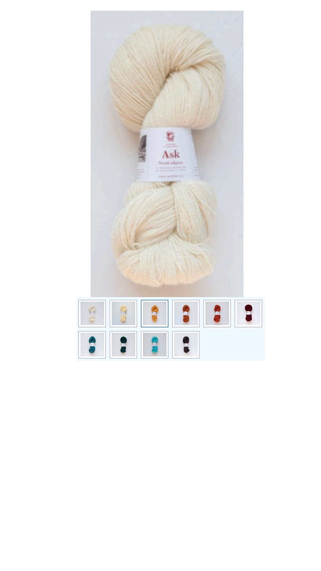 Ask ullgarn Ask ullgarn